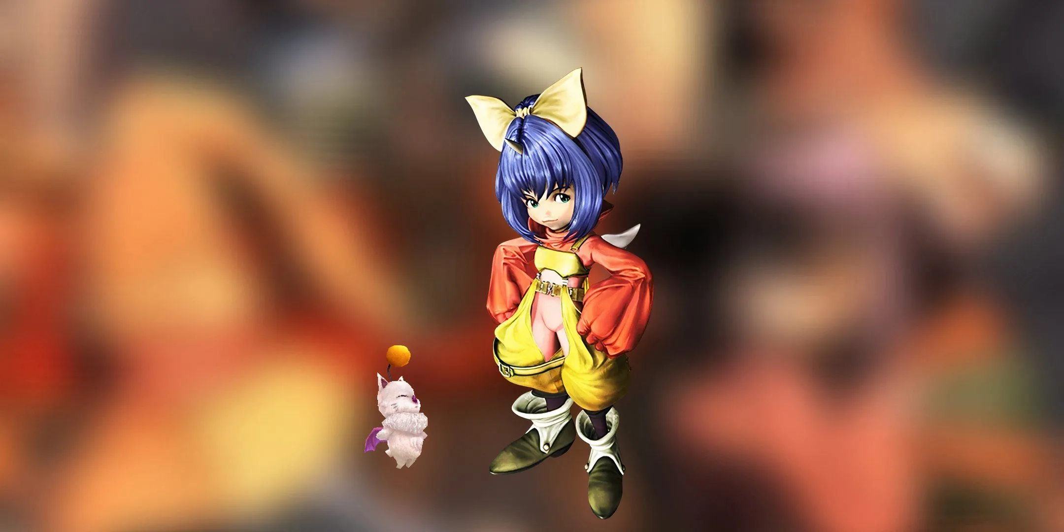 Eiko Carol và người bạn Moogle của mình trong Final Fantasy 9