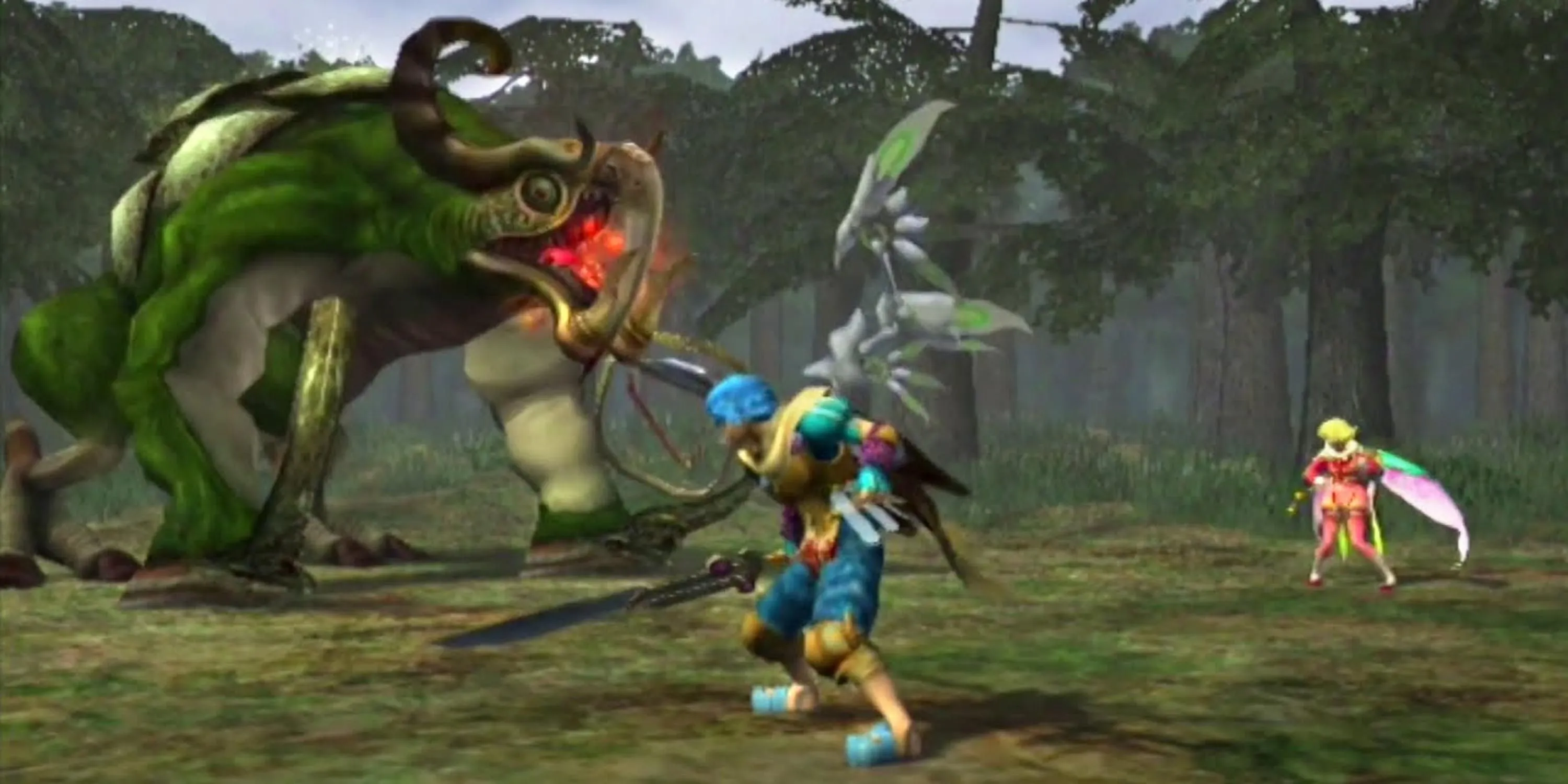 Giao diện chiến đấu thẻ bài phức tạp trong Baten Kaitos: Eternal Wings and the Lost Ocean, viên ngọc đồ họa của GameCube