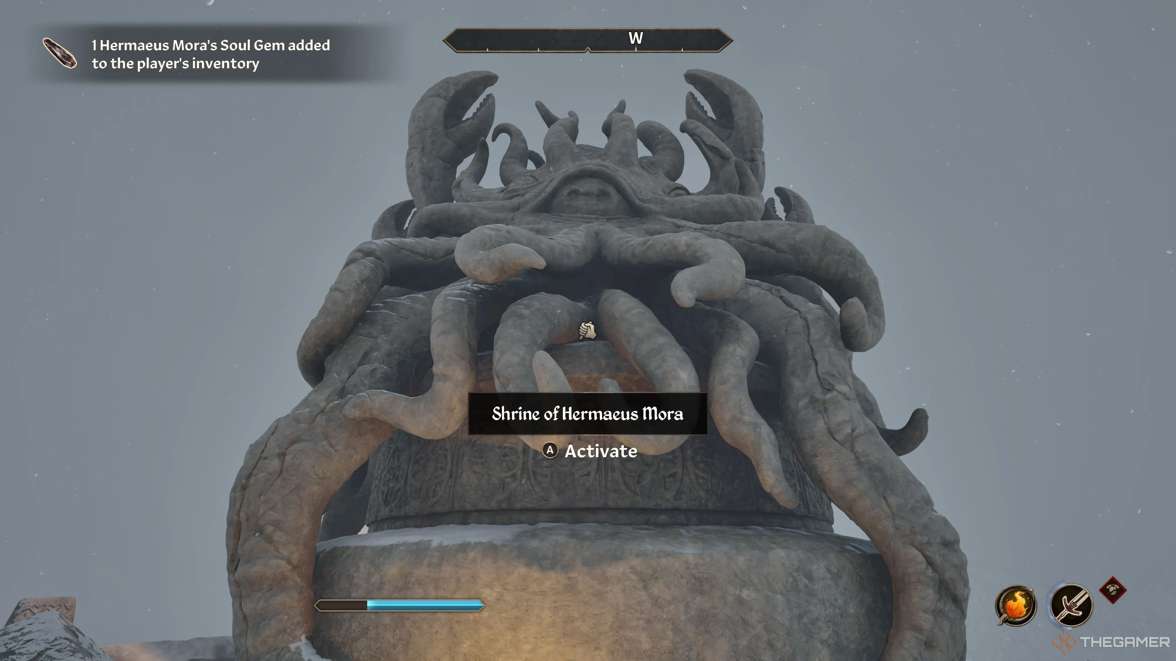 Hermaeus Mora xuất hiện trong Oblivion Remastered