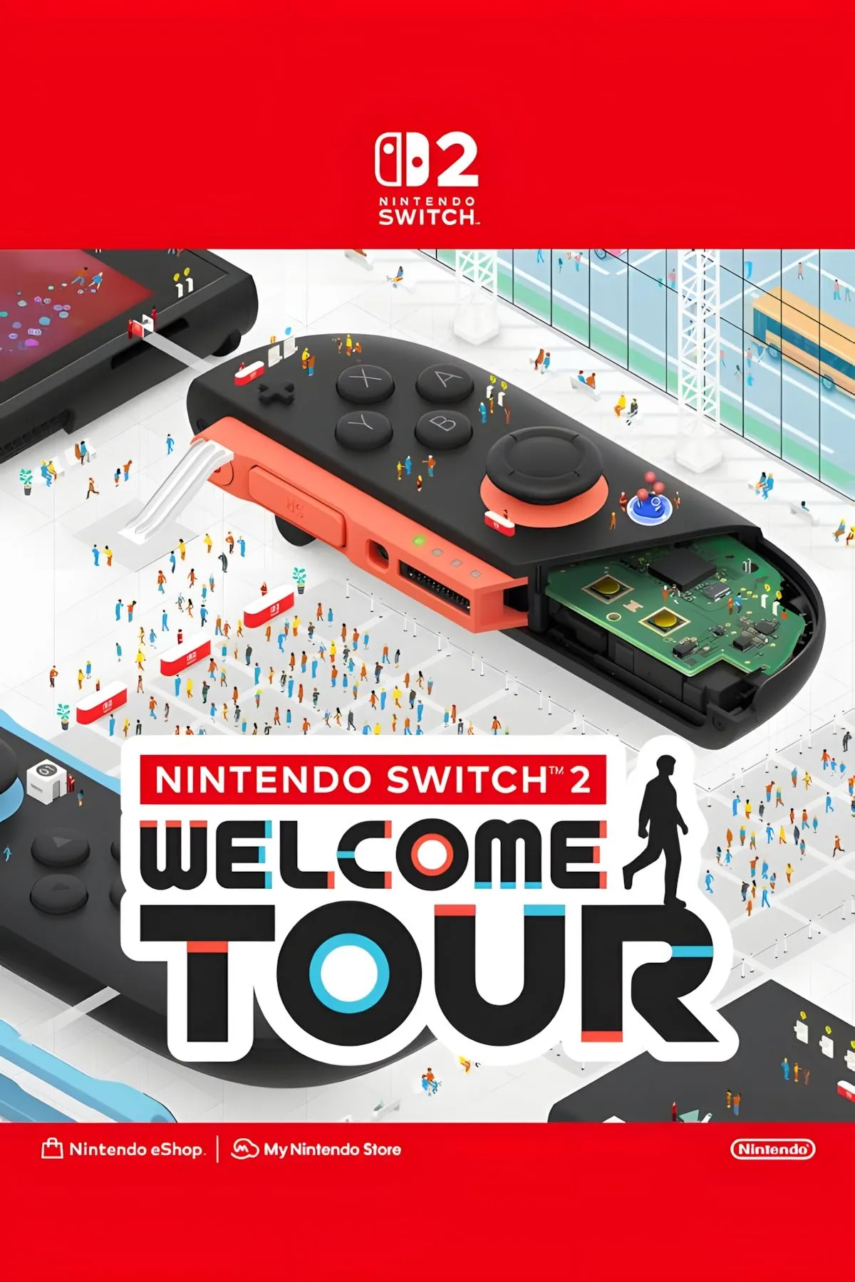 Hình ảnh bìa của Nintendo Switch 2 Welcome Tour, tựa game giới thiệu tính năng console