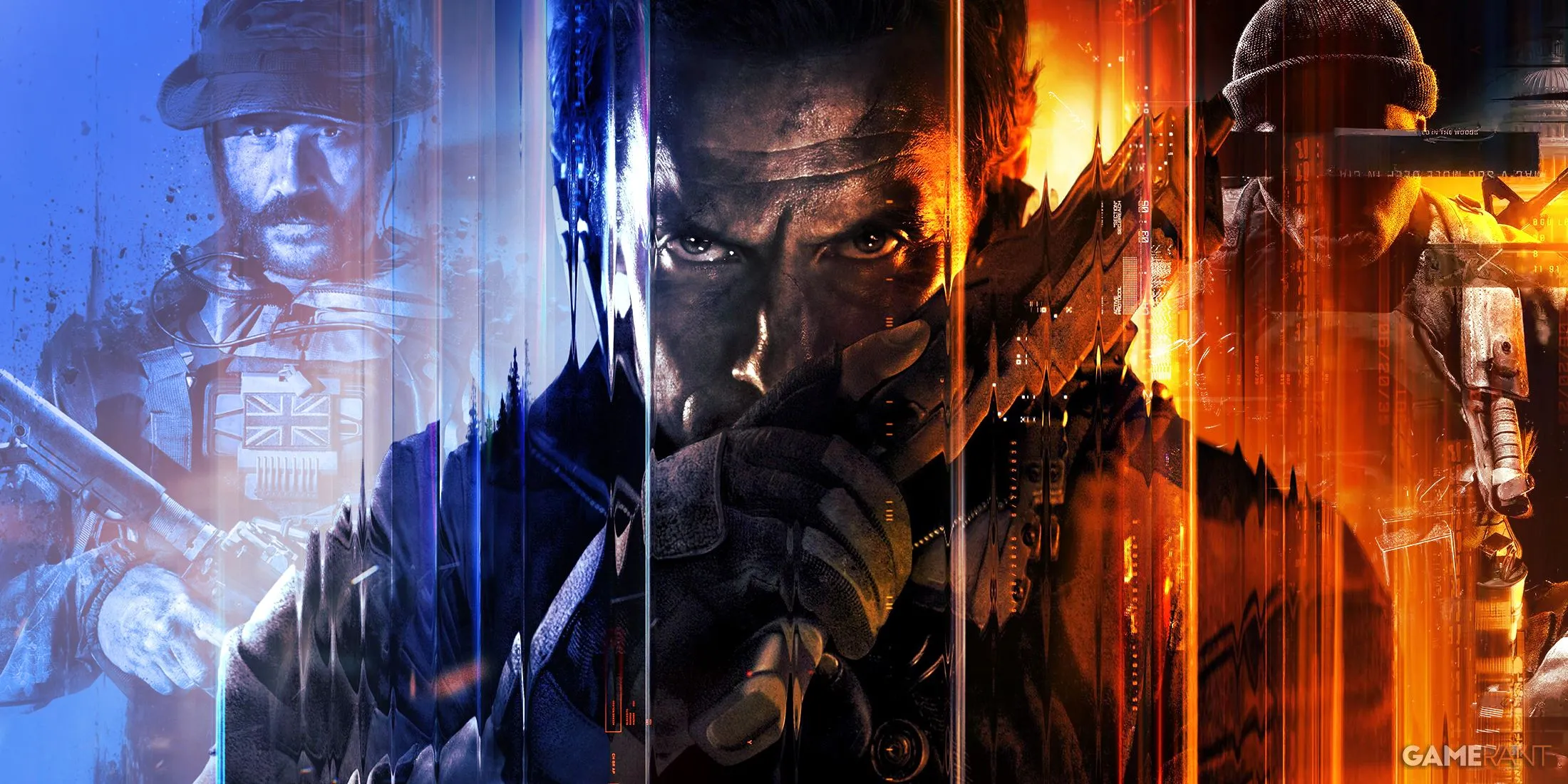 Hình ảnh chủ đề Call of Duty Black Ops 6 và Black Ops 7, liên quan vũ khí LMG.