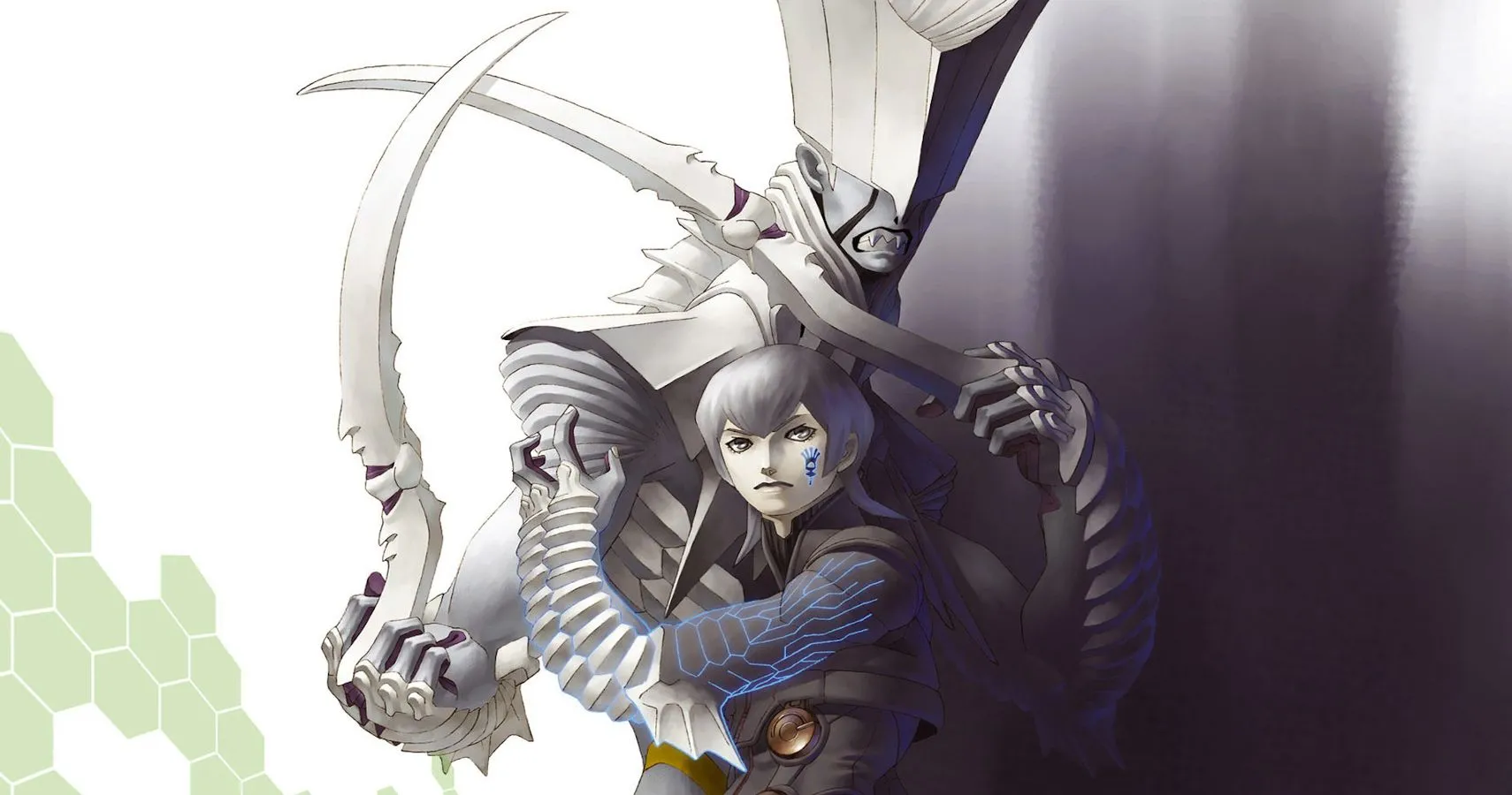 Hình ảnh nhân vật Serph trong bộ đôi game Shin Megami Tensei: Digital Devil Saga.