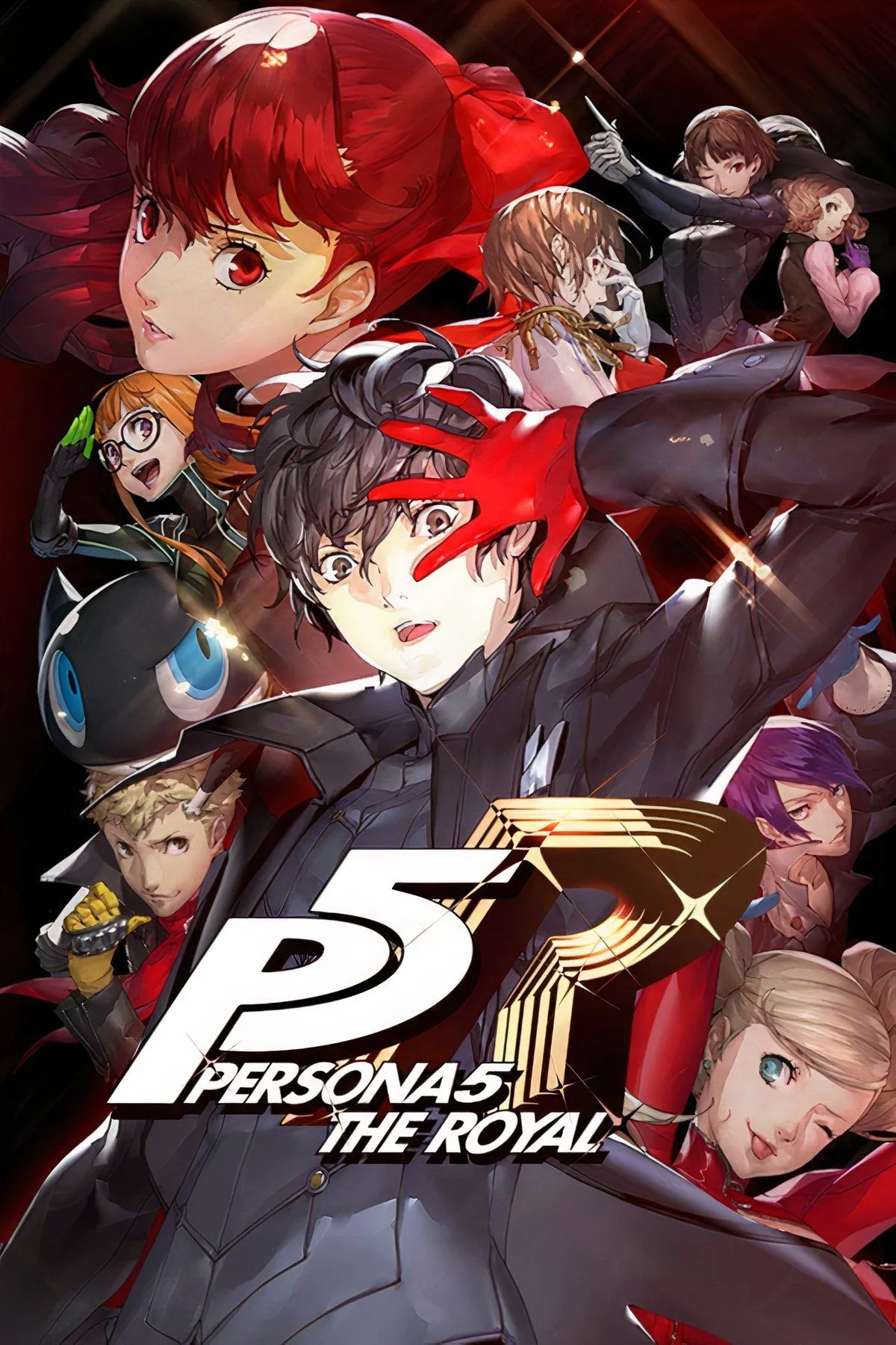 Hình ảnh Phantom Thieves đối mặt với kẻ thù trong phong cách độc đáo của Persona 5 Royal