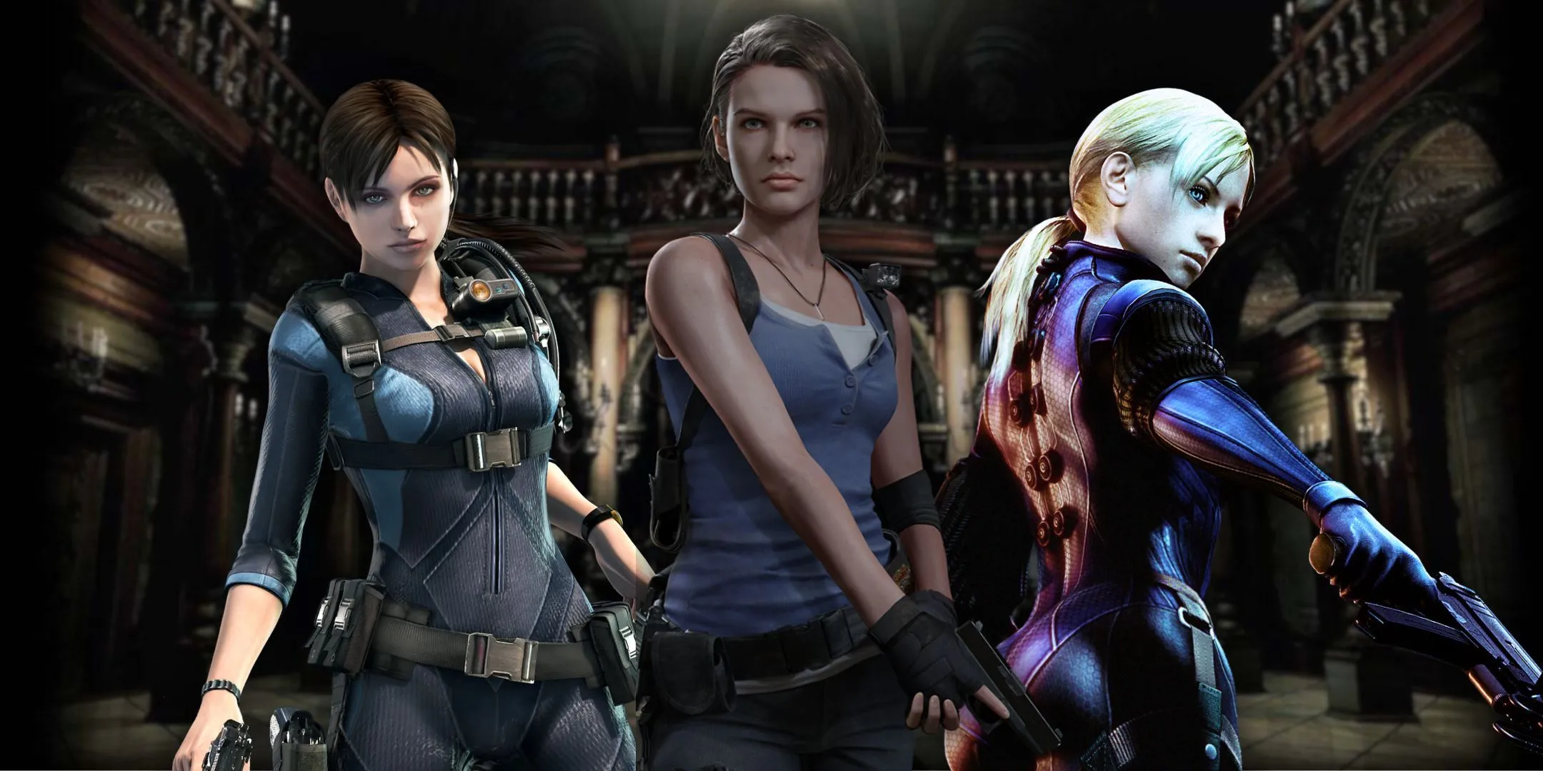 Jill Valentine mạnh mẽ trong series Resident Evil với biệt thự Spencer làm bối cảnh