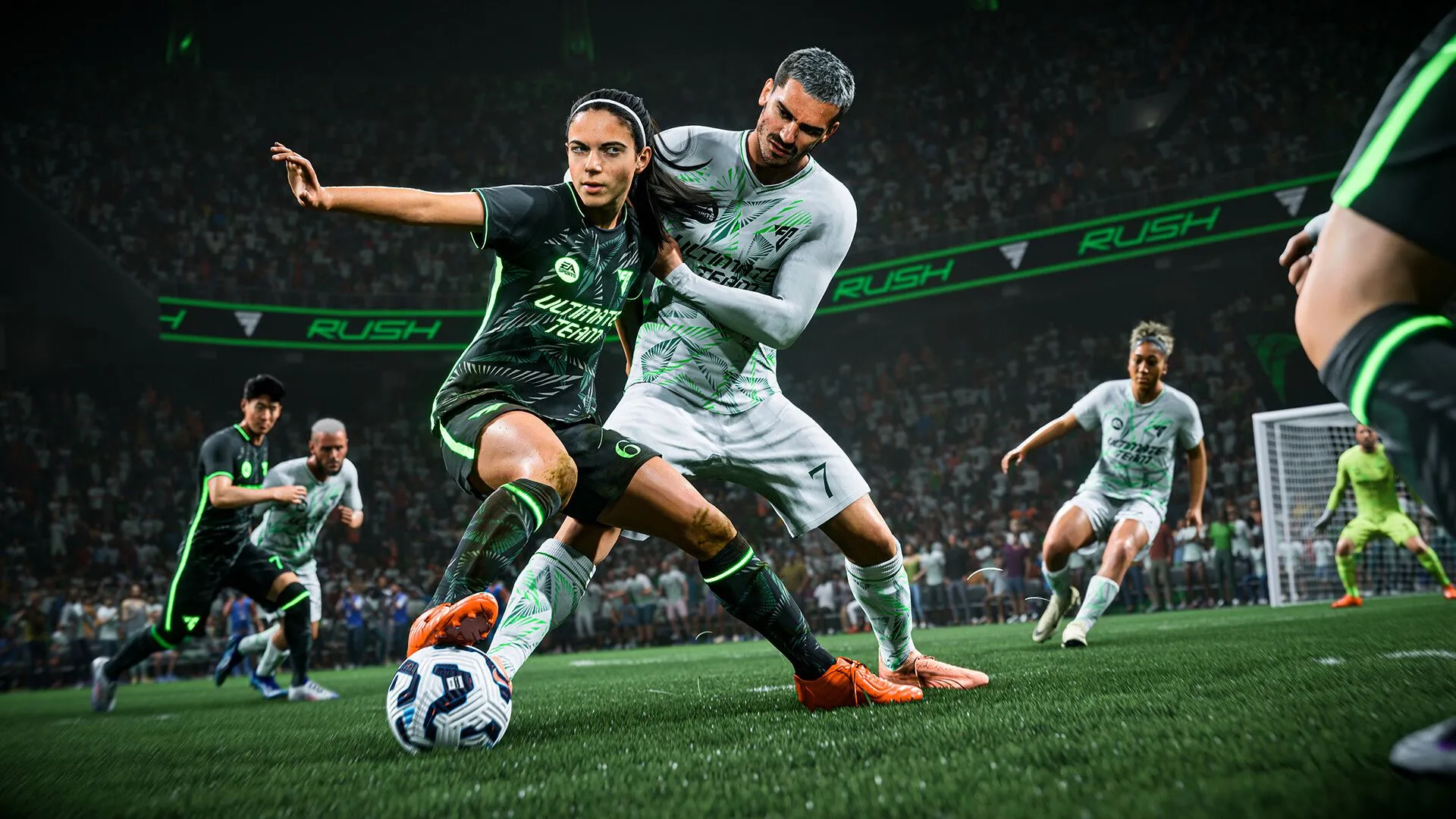 Jude Bellingham và Jamal Musiala trên trang bìa EA SPORTS FC 26, thể hiện sự kết hợp giữa tài năng trẻ và tầm ảnh hưởng cộng đồng