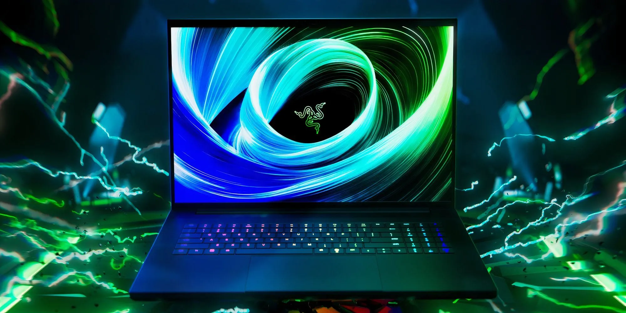 Laptop gaming Razer Blade, biểu tượng cho sức mạnh di động có thể mở rộng với dock Thunderbolt và eGPU