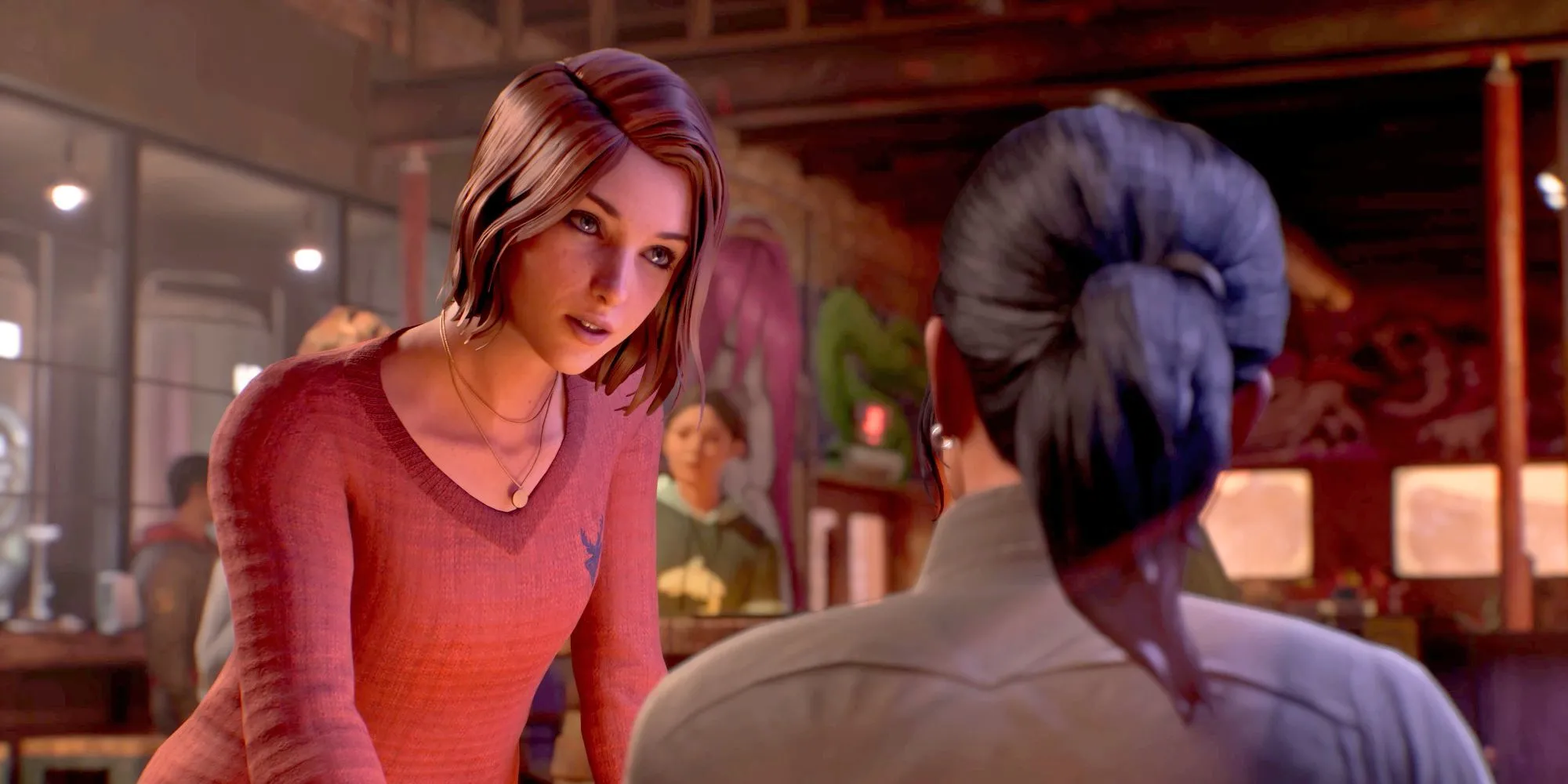 Max Caulfield trò chuyện cùng Safi trong phân cảnh đầy cảm xúc của Life is Strange: Double Exposure