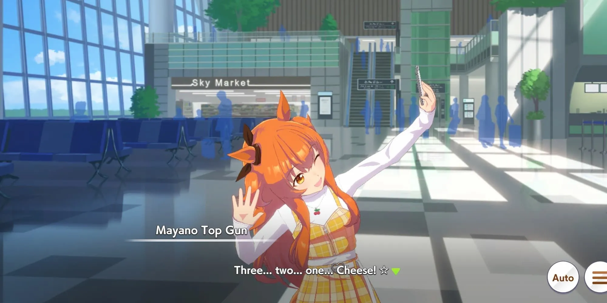 Mayano Top Gun trong Umamusume, cô gái phong cách Top Gun