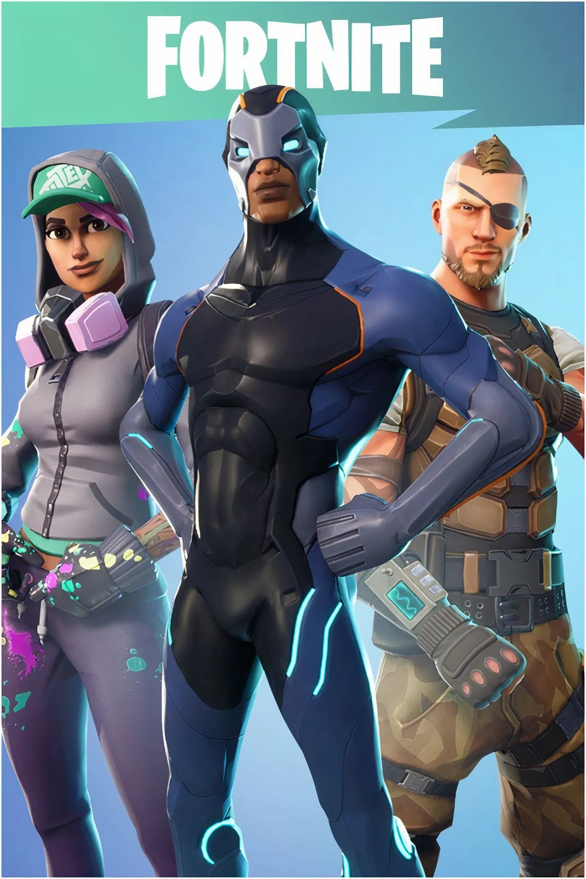 Minh họa so sánh Fortnite: chế độ Save the World (PvE, xây dựng) và chế độ Battle Royale (PvP, sinh tồn).