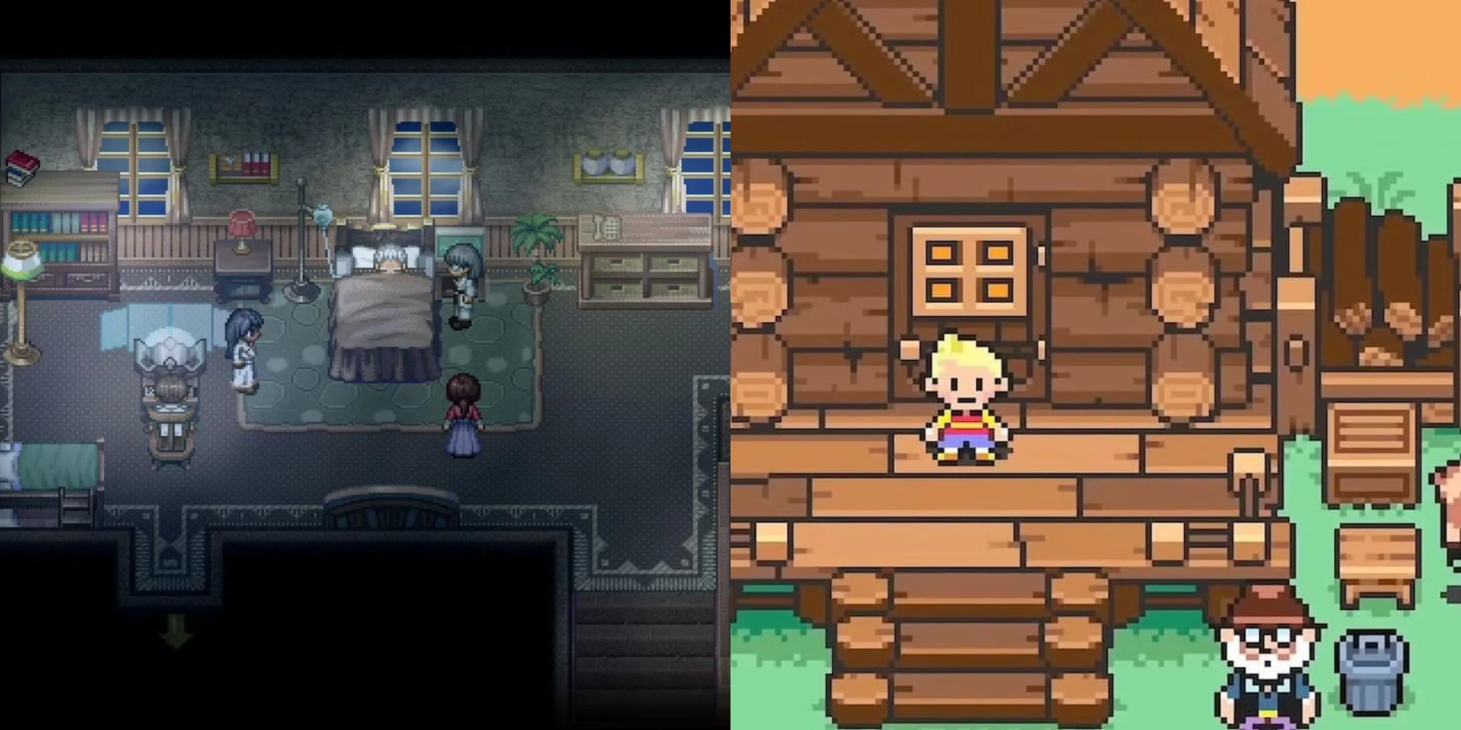 Mother 3 và To the Moon kết hợp trong một hình ảnh gameplay