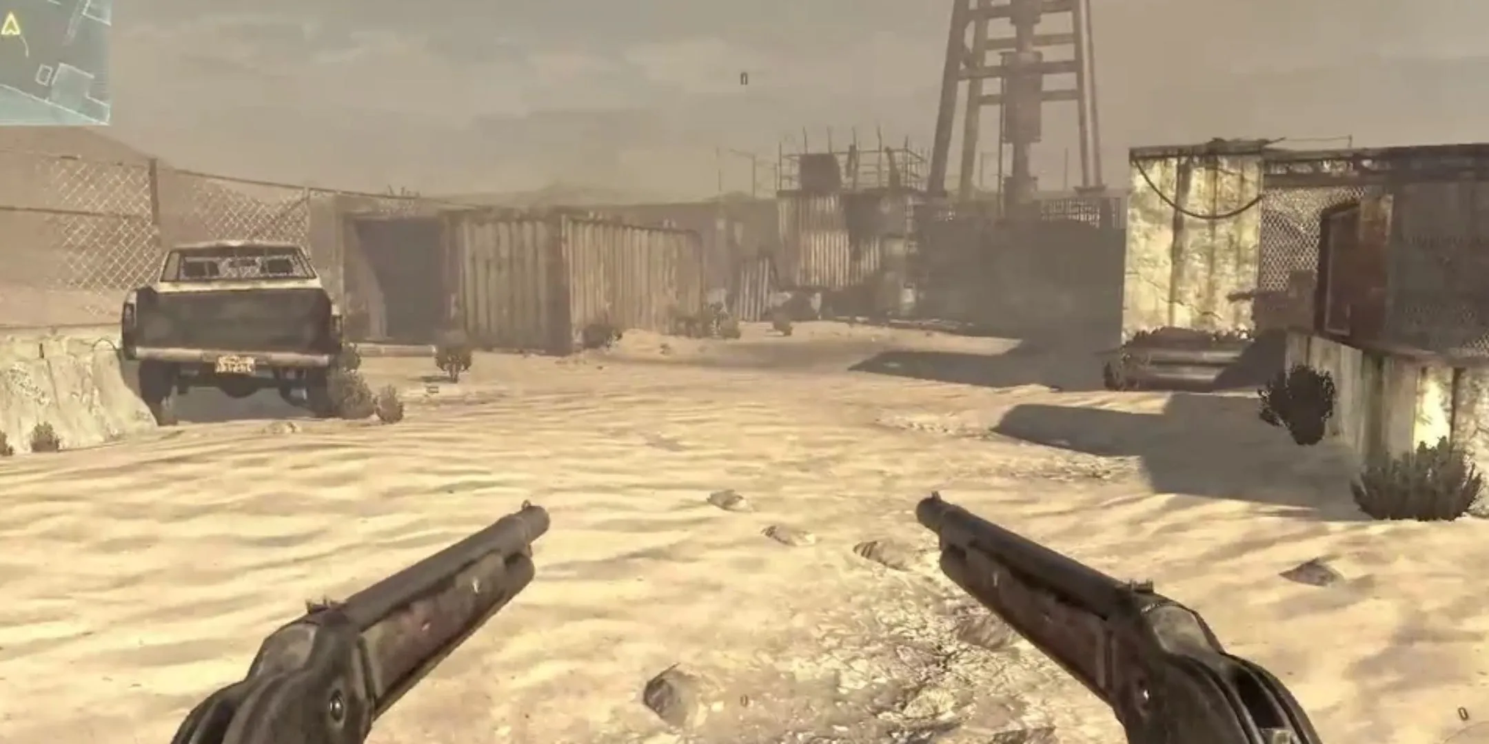 Người chơi cầm hai khẩu Model 1887 trong Call of Duty Modern Warfare 2