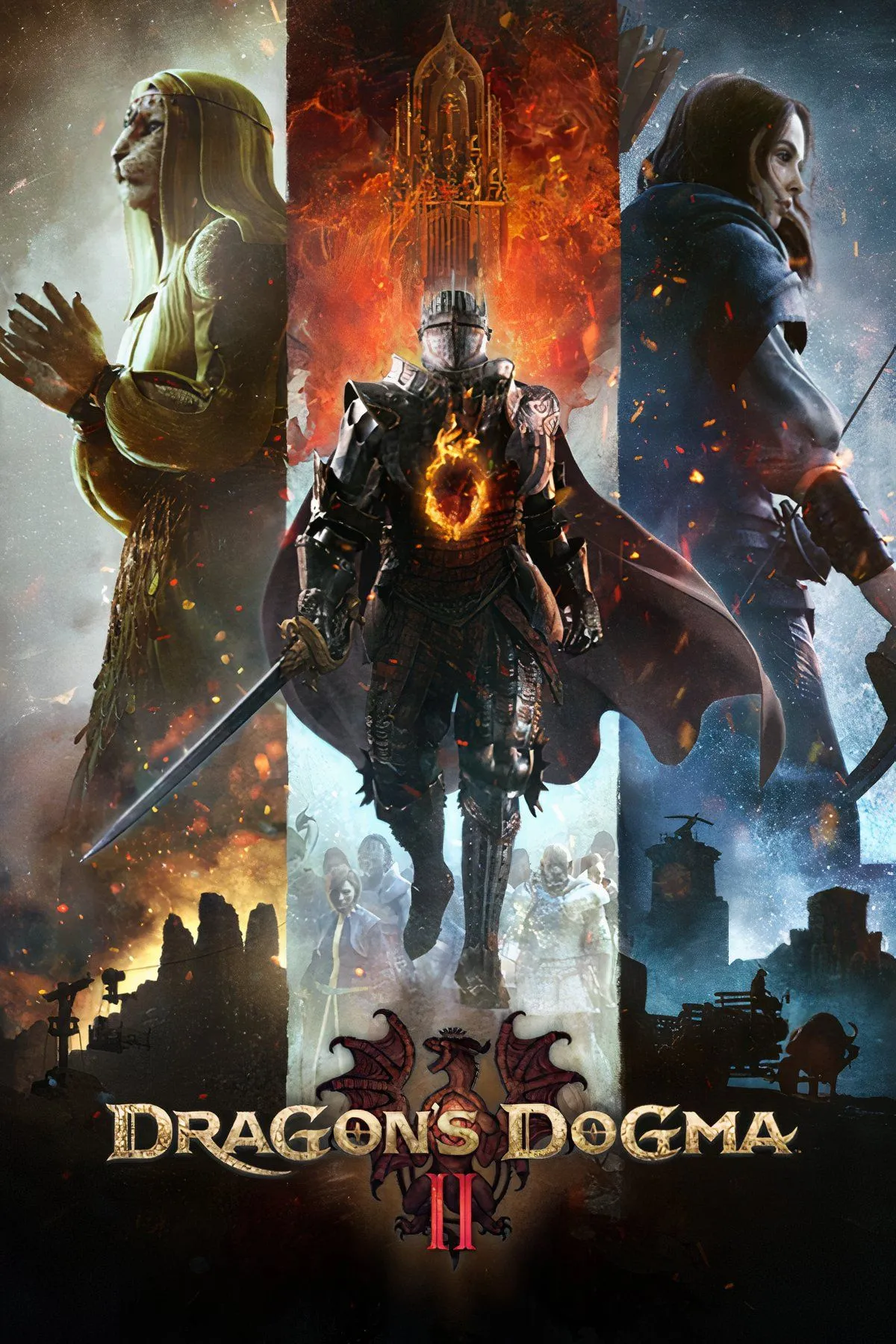 Người chơi và Pawn đồng hành trong thế giới rộng lớn của Dragon's Dogma 2