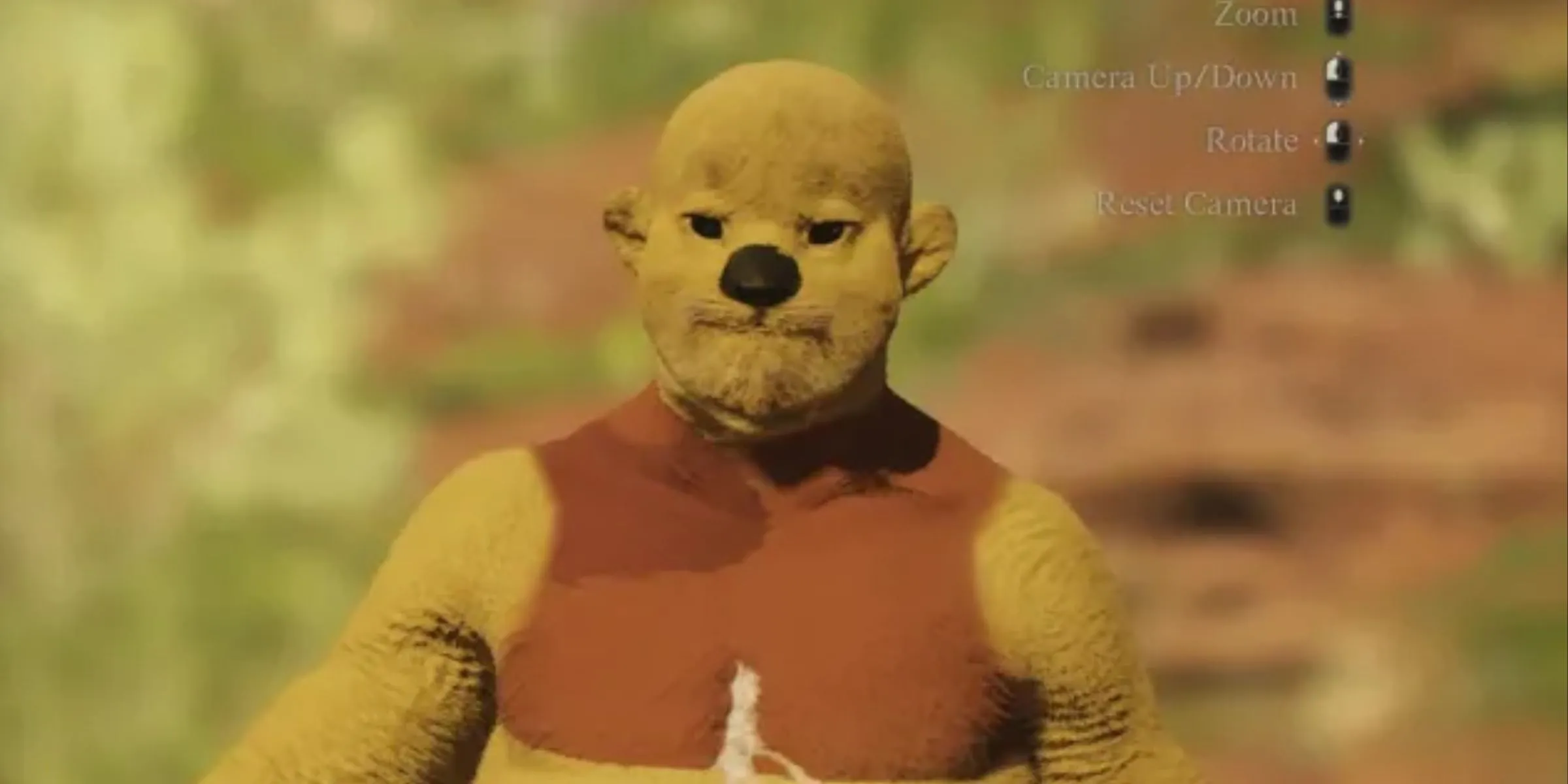 Nhân vật Winnie The Pooh độc đáo được tạo trong Dragon's Dogma 2