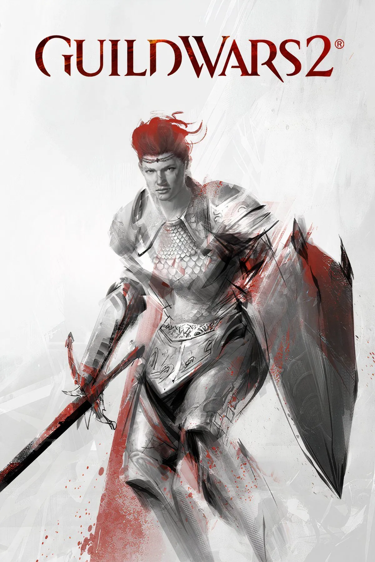 Phong cảnh rộng lớn và nhóm nhân vật trong Guild Wars 2