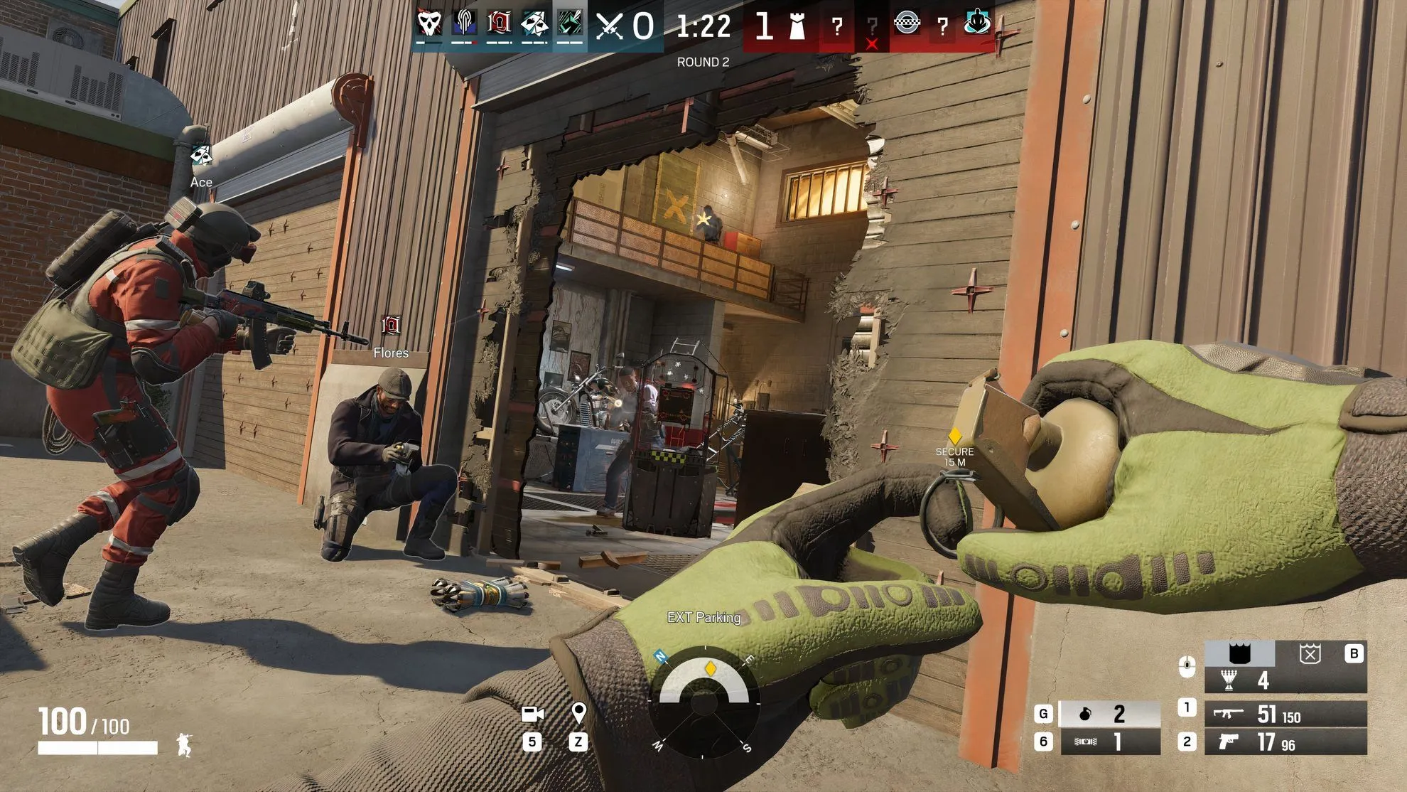 Rainbow Six Siege X môi trường phá hủy
