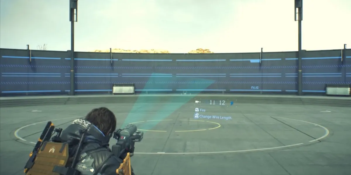 Súng gây choáng Bola trong Death Stranding 2 On the Beach