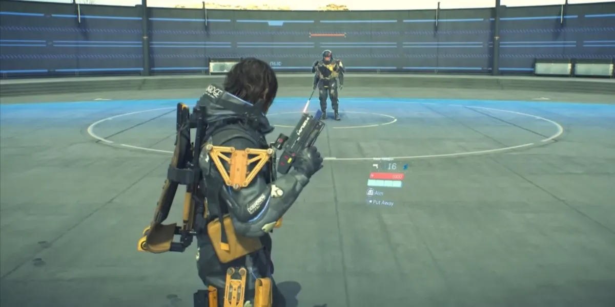 Súng ngắn Maser trong Death Stranding 2 On the Beach