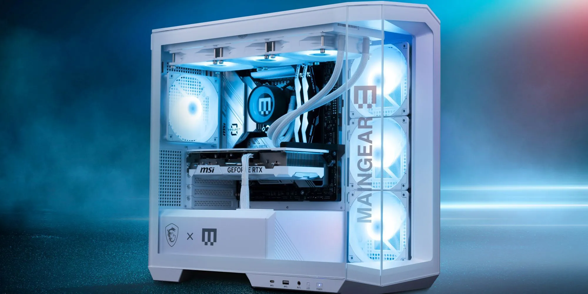 Thiết kế quản lý cáp ZeroDrop độc quyền của MAINGEAR giúp tối ưu không gian bên trong PC
