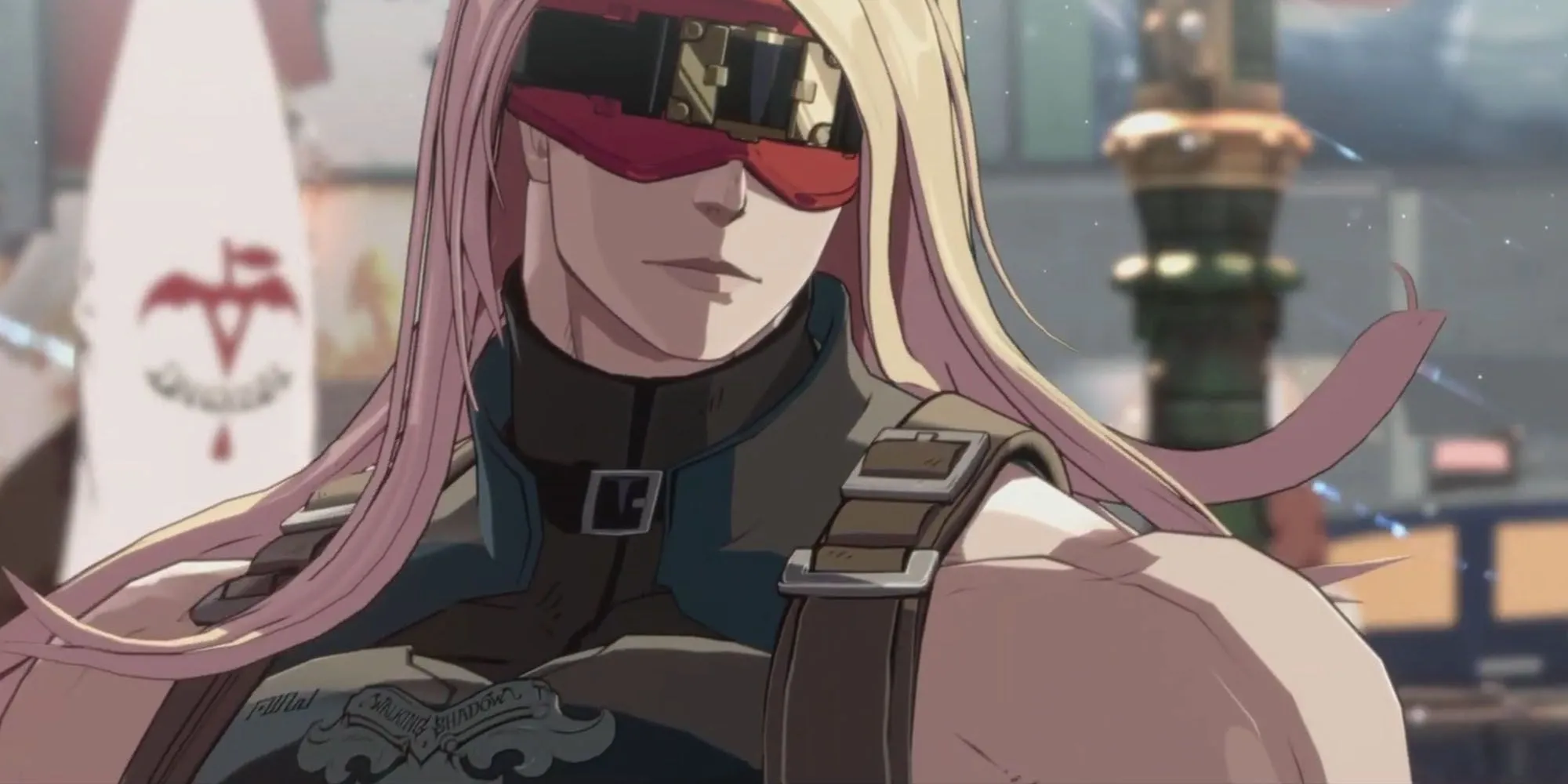 Zato-1 trong Guilty Gear Strive trước một trận đấu, minh họa bối cảnh game đối kháng đang được bàn luận.