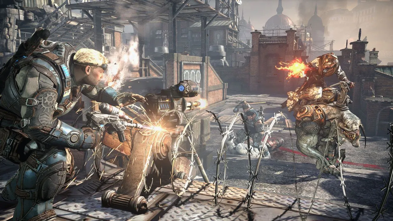Damon Baird và Đội Kilo trong Gears of War: Judgment, chuẩn bị đối mặt với thử thách sinh tồn