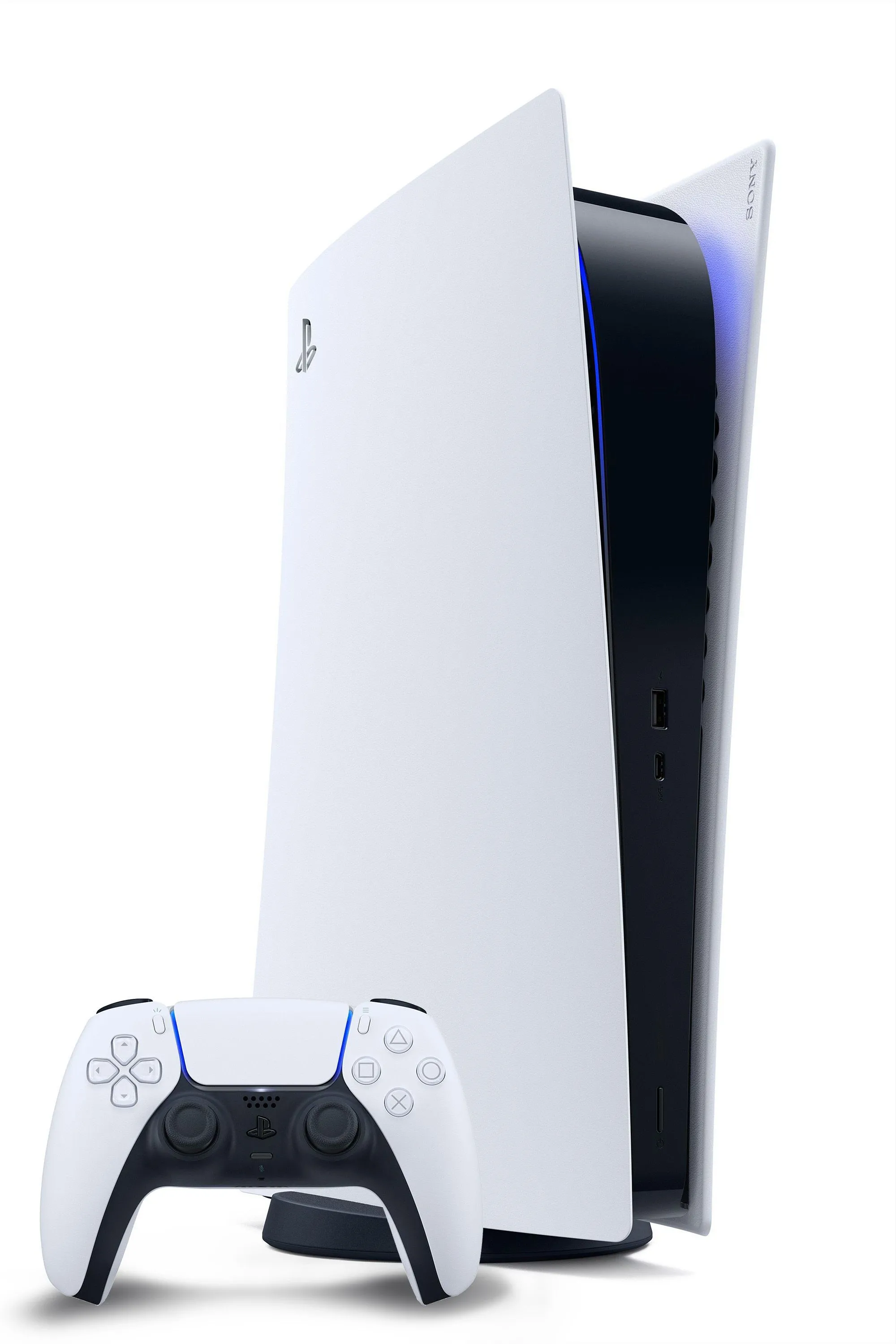 Hình ảnh console PlayStation 5, biểu tượng của sự chuyển dịch sang kỷ nguyên game kỹ thuật số