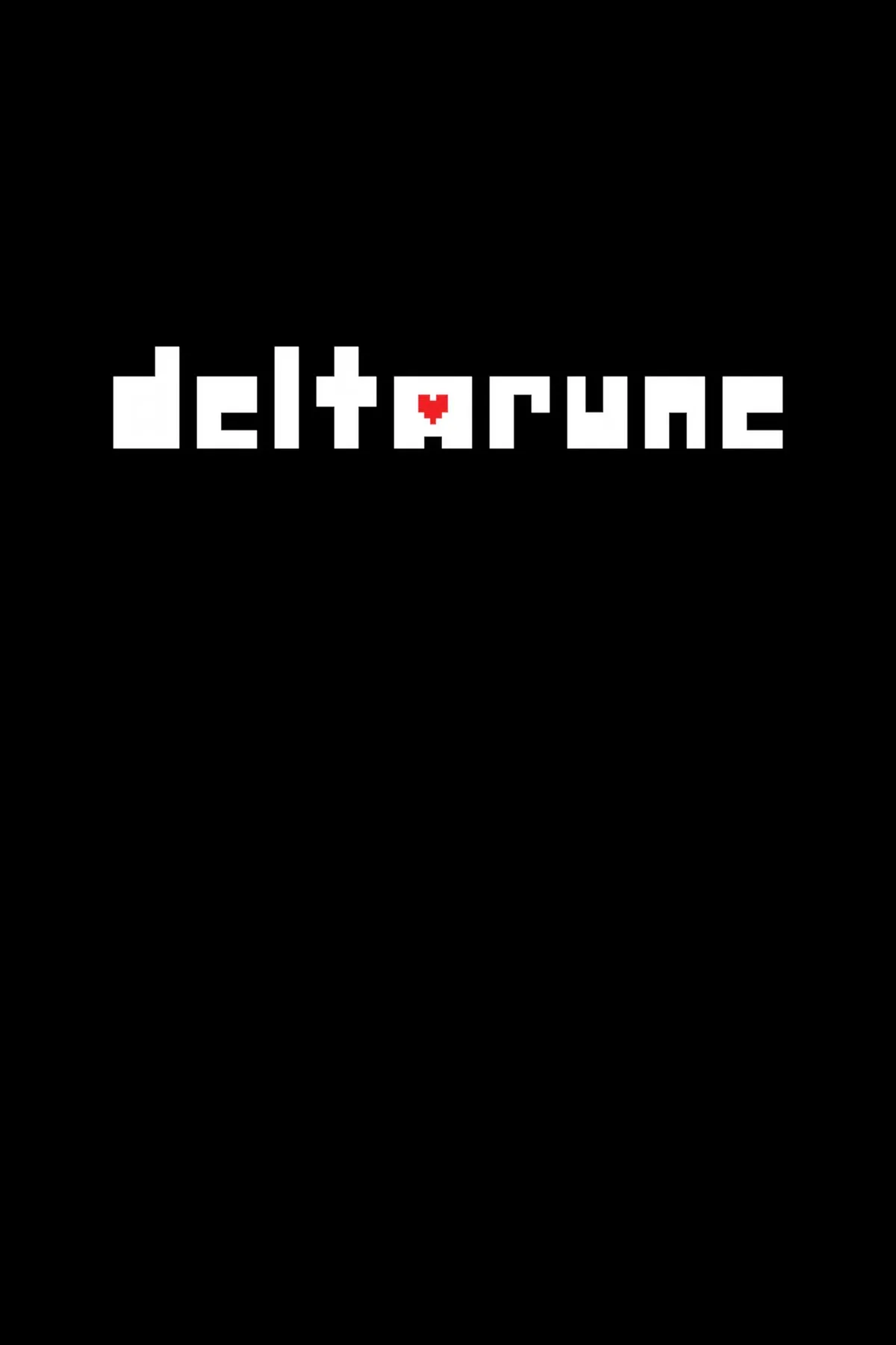 Hình ảnh quảng bá chính thức của game Deltarune, biểu tượng cho phong cách đồ họa pixel art độc đáo và hành trình khám phá thế giới game nhập vai