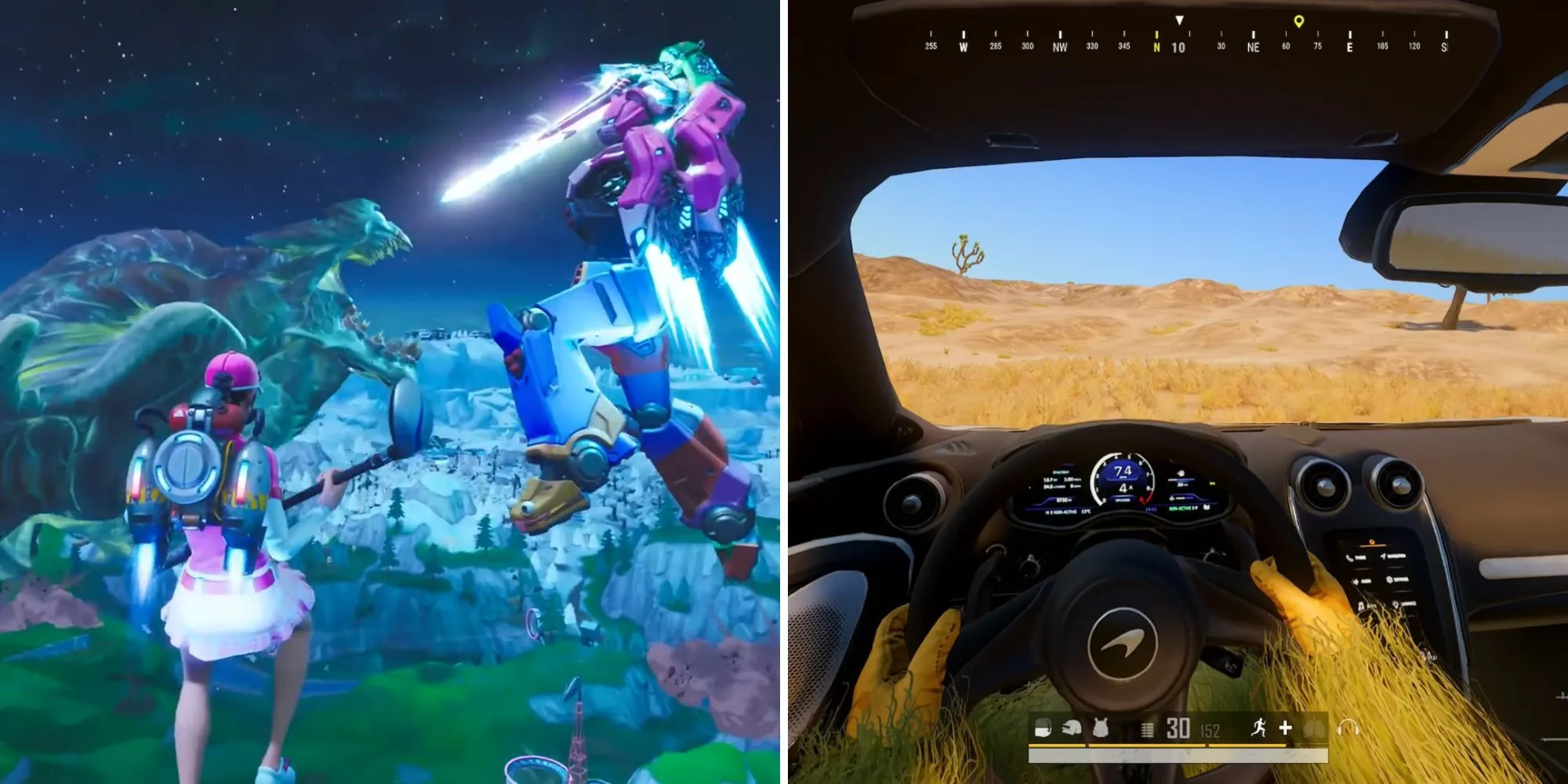 Hình ảnh sự kiện lớn trong Fortnite, minh họa những cập nhật liên tục và thay đổi môi trường game