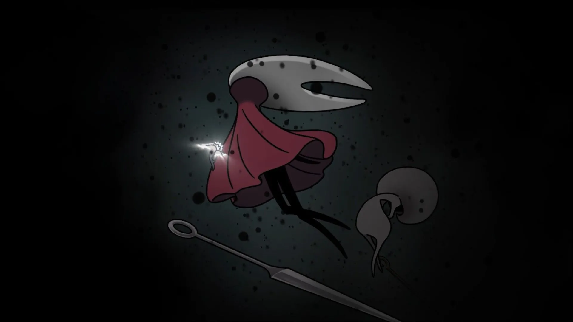 Hornet đối đầu với Lace bị hư không kiểm soát trong cảnh kết Sister of the Void của Silksong