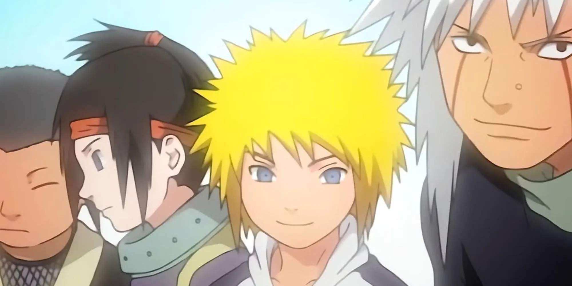 Jiraiya (Tiên Nhân Cóc) cùng đội của Hokage Đệ Tứ Minato Namikaze và bí ẩn về các thành viên còn lại