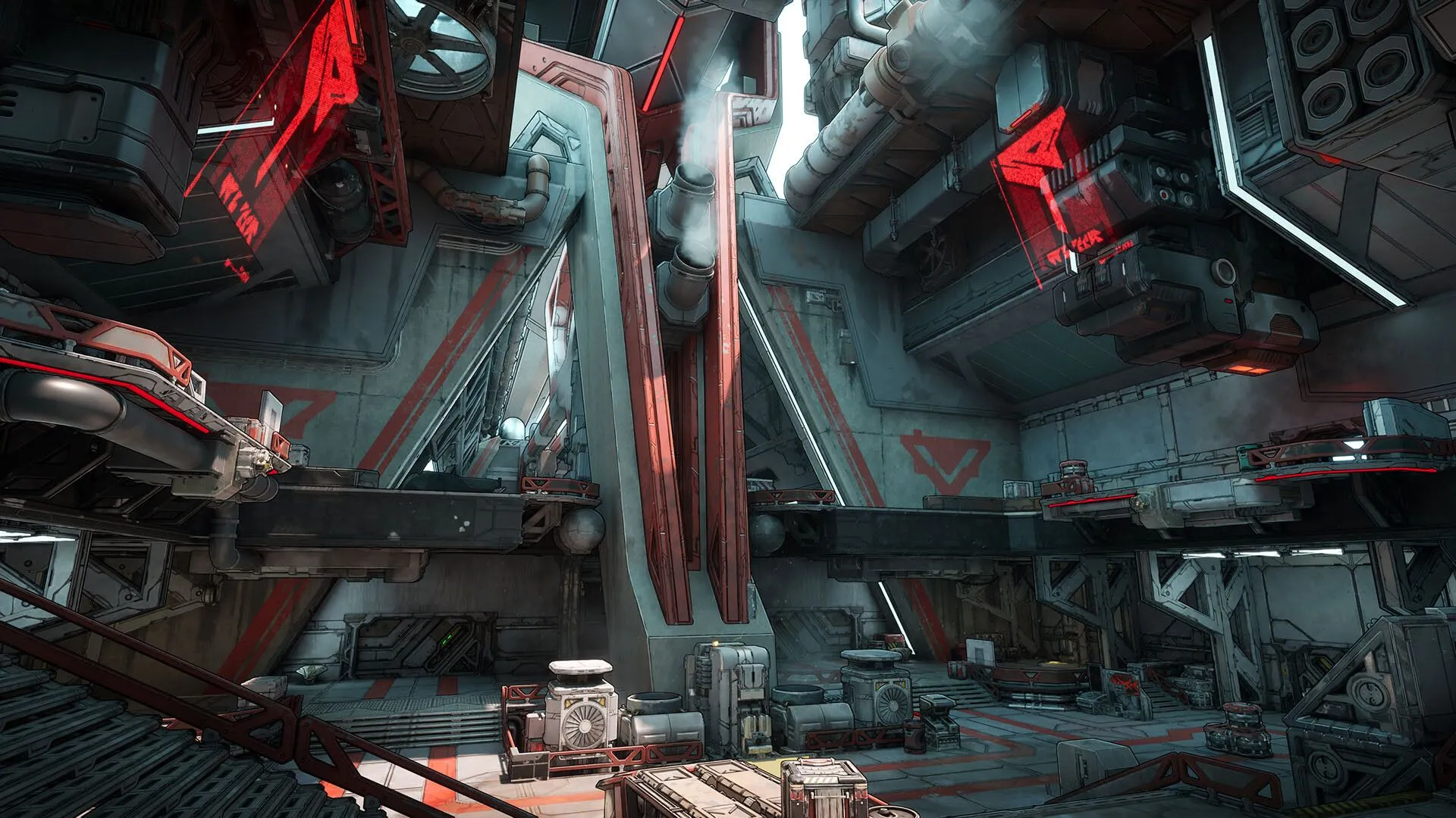 Khoảnh khắc kịch tính trong Borderlands 4 khi Vault Hunter khám phá những hầm Vault ẩn chứa Legendary Class Mod.