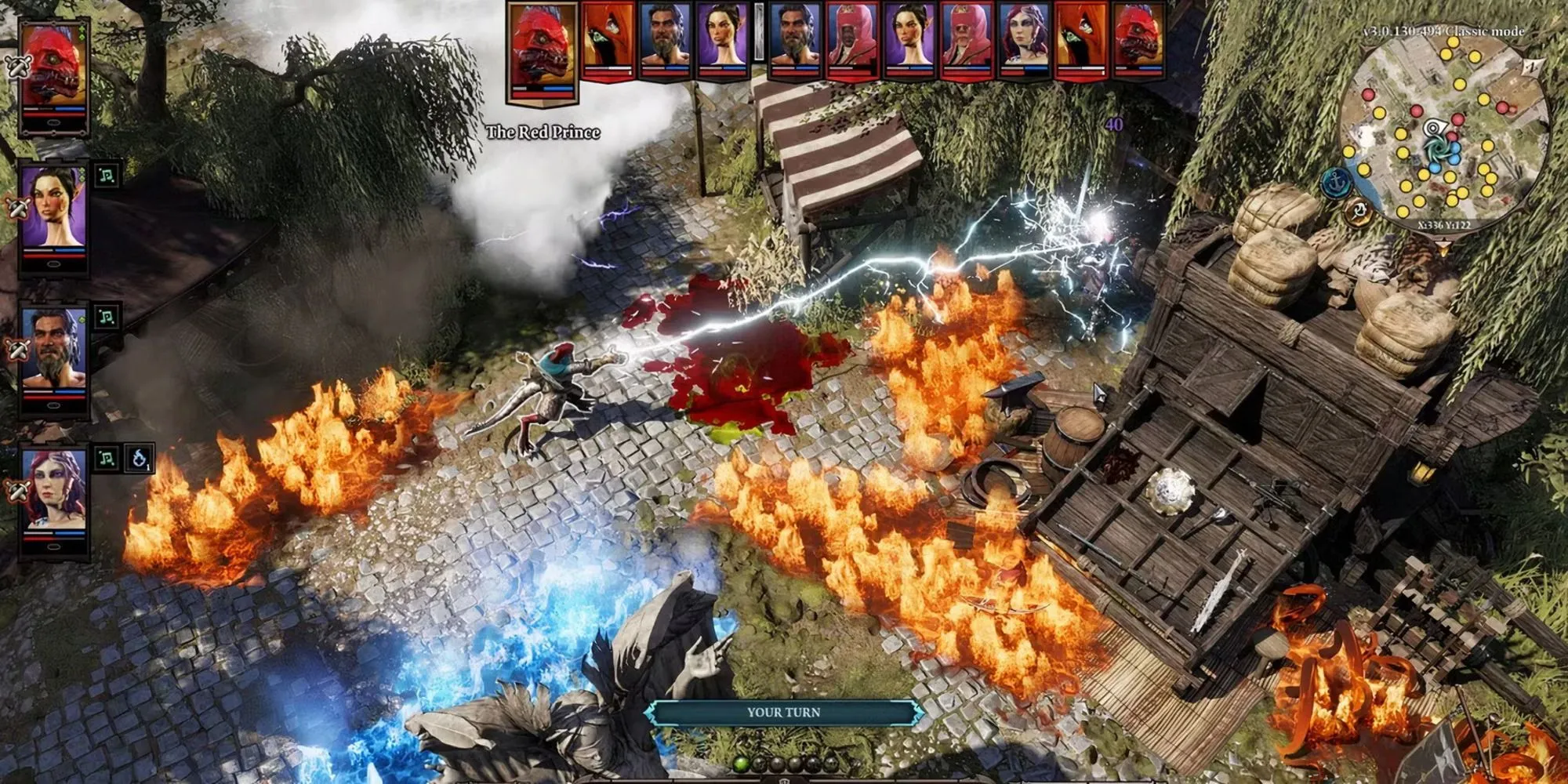Khung cảnh khám phá huyền bí trong Divinity: Original Sin 2, khơi gợi cảm giác tò mò.