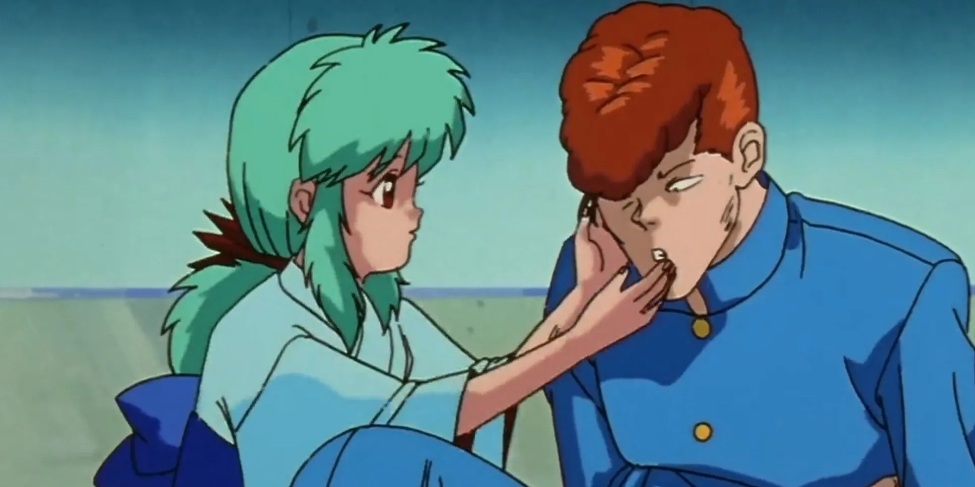 Kuwabara Kazuma và Yukina Yu Yu Hakusho, lòng tốt và sự bảo vệ không cần ồn ào