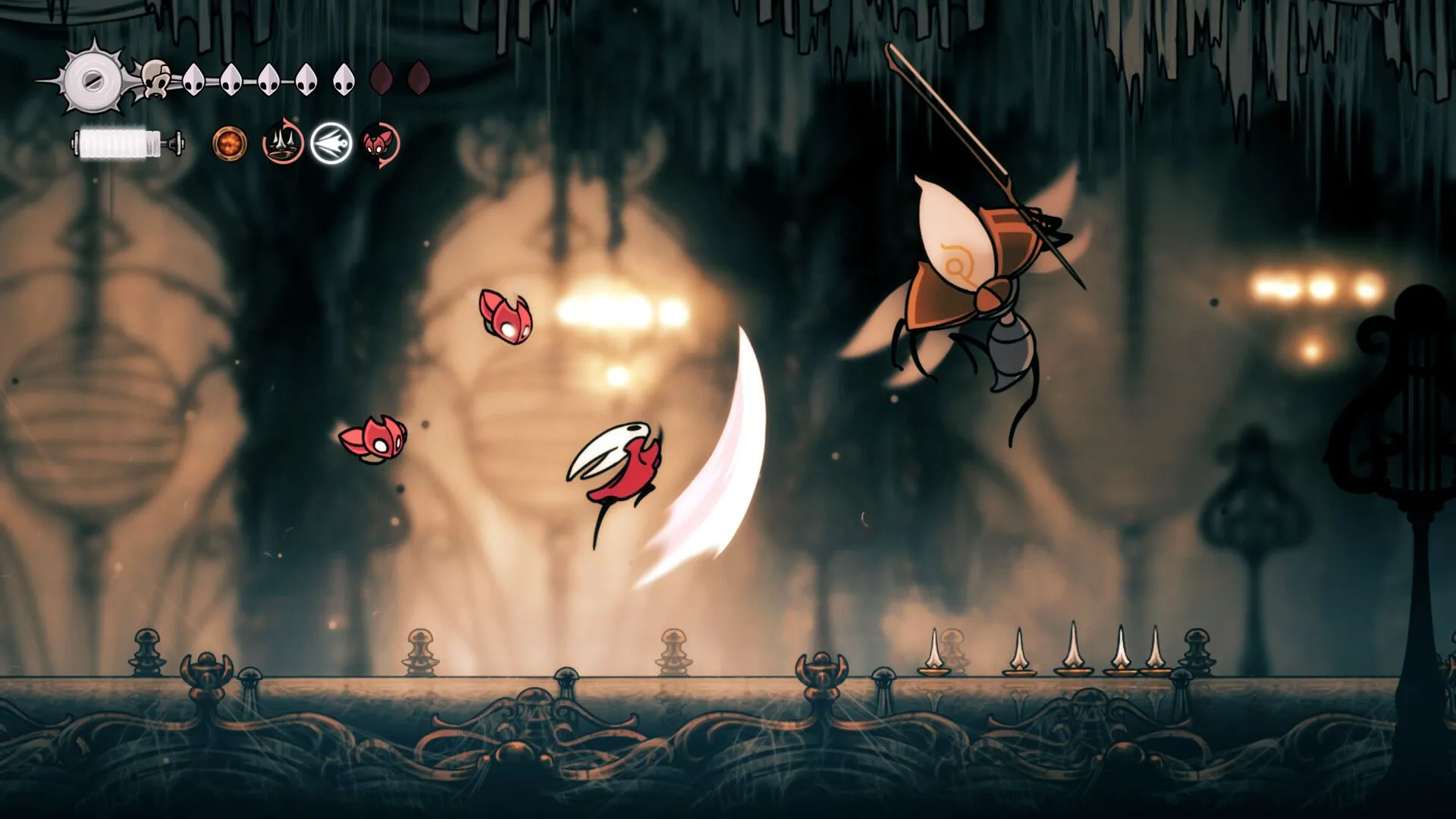 Logo Team Cherry và thông báo về bản vá lỗi Patch 2 của Hollow Knight Silksong