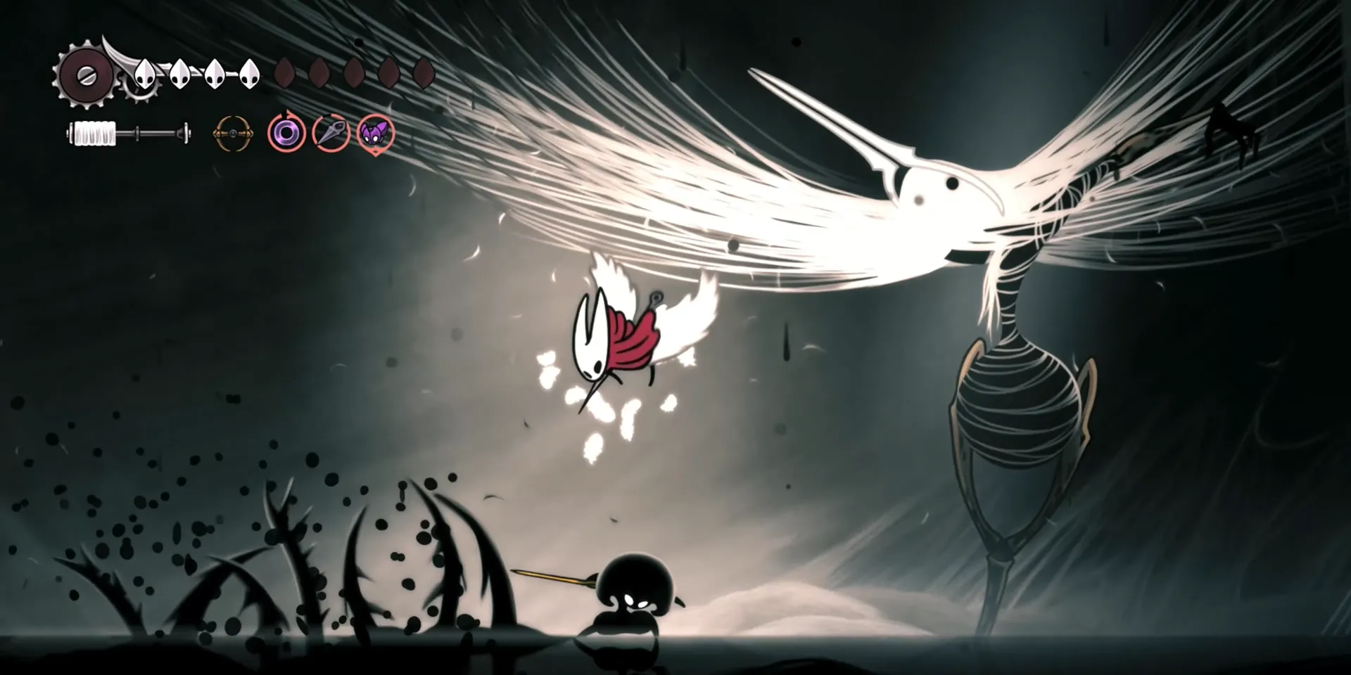 Lost Lace, trận chiến cuối cùng tại Vực Thẳm trong Hollow Knight Silksong.