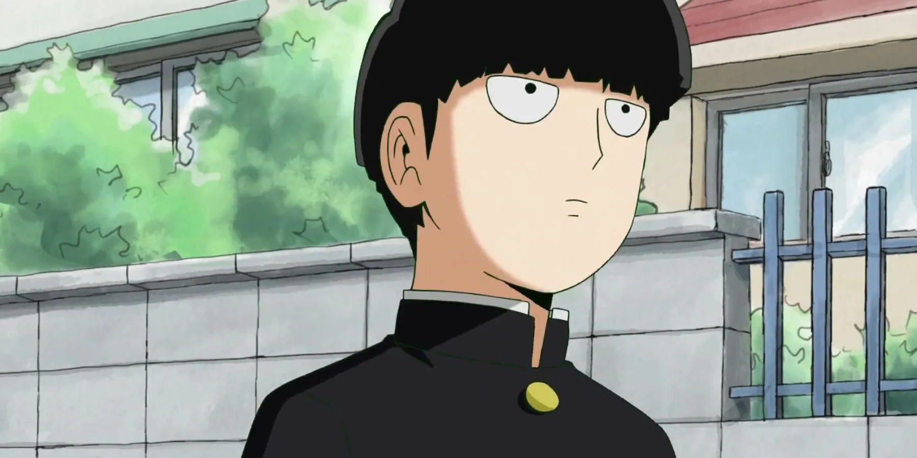 Mob Kageyama cô đơn trên đường về nhà trong tập đầu Mob Psycho 100