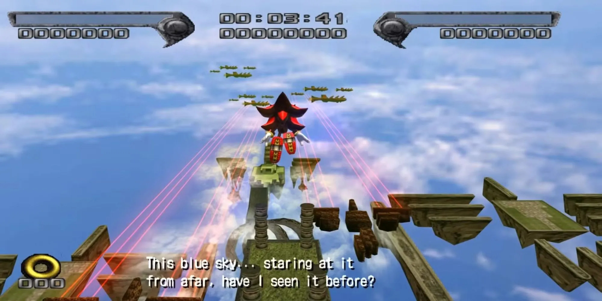 Shadow the Hedgehog với súng, thể hiện xu hướng game 'edgy' của thập niên 2000