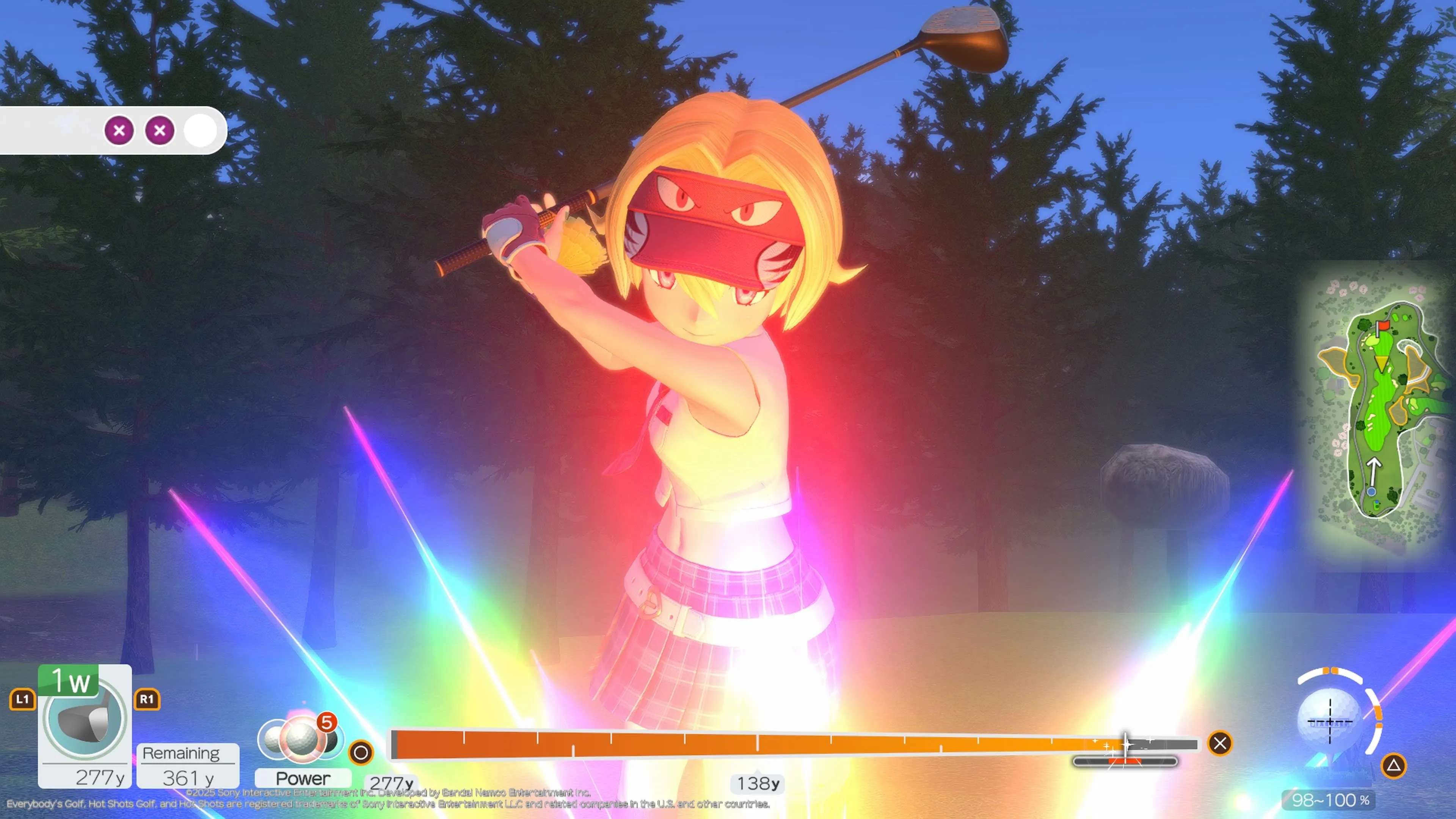 So sánh đồ họa sân golf giữa Everybody's Golf 2017 và Hot Shots 2025