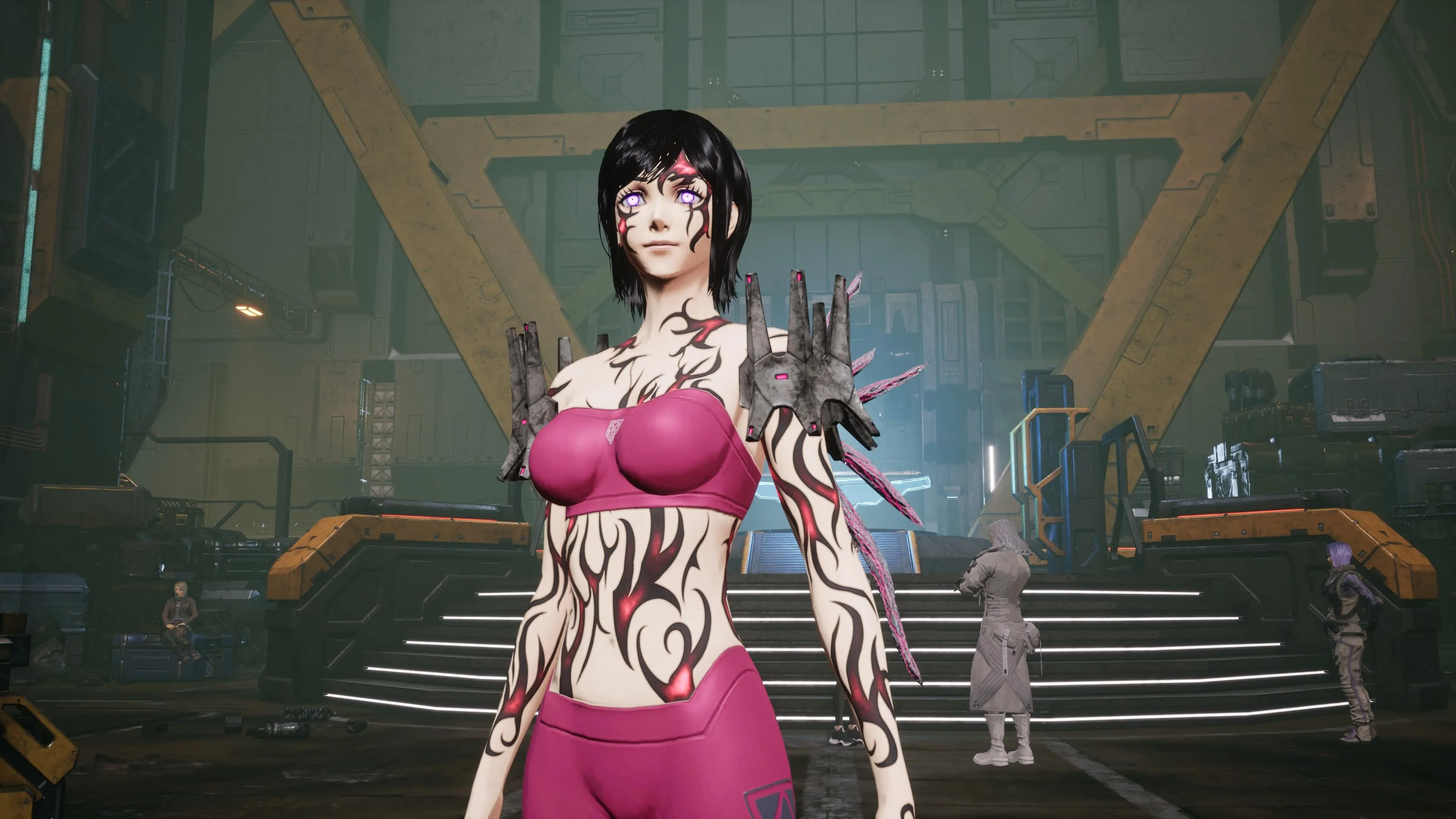 Sự biến đổi của Outer khi sử dụng hệ thống Factors độc đáo trong Daemon X Machina Titanic Scion.