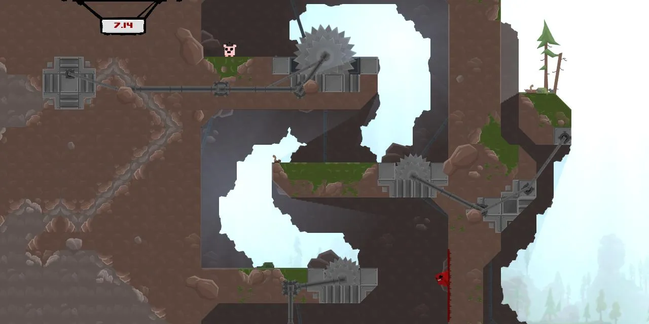 Super Meat Boy, tựa game platformer kinh điển với độ khó &quot;thách thức&quot;