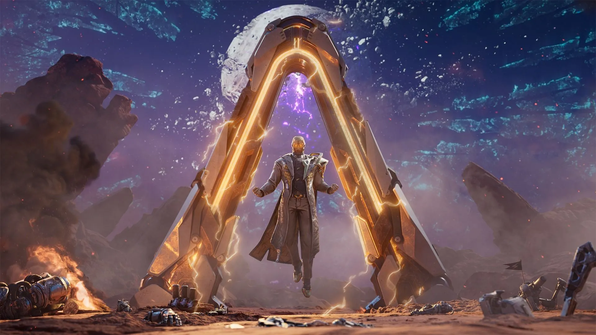 Timekeeper, phản diện chính đáng sợ và đầy quyền lực của Borderlands 4, đang đe dọa người chơi.