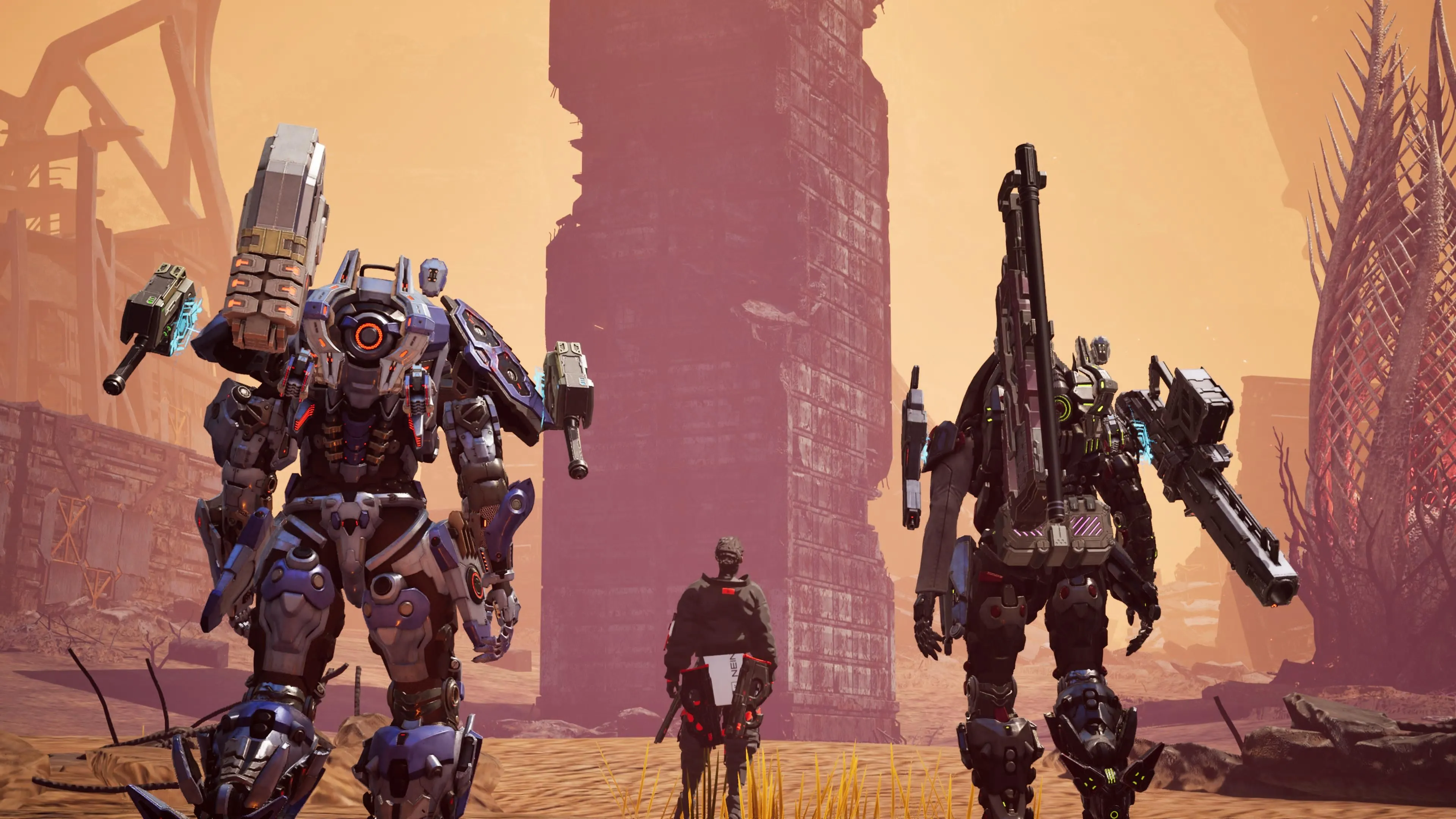 Tòa tháp bí ẩn giữa thế giới của Daemon X Machina Titanic Scion, nơi các Outer sinh tồn.