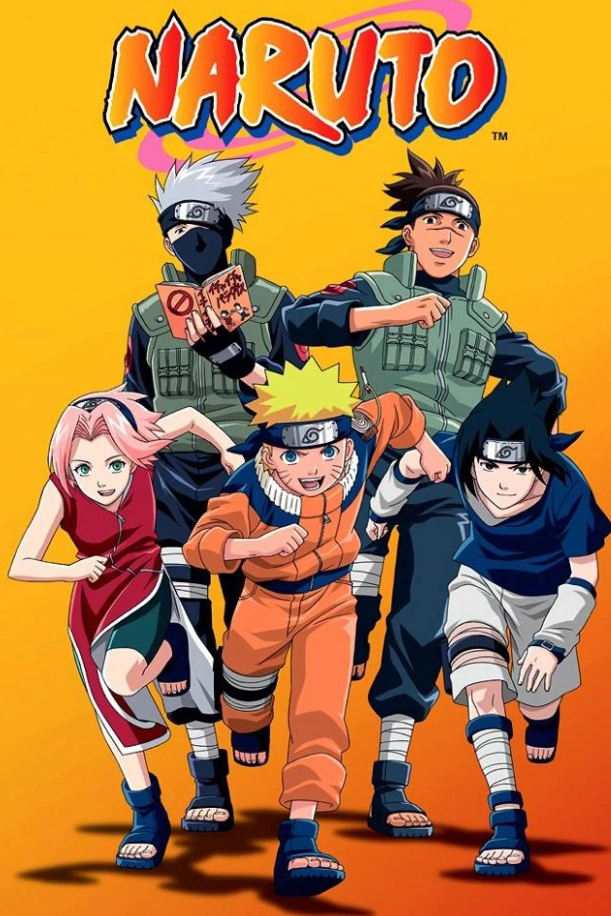 Trang bìa anime Naruto Uzumaki, cậu bé ninja tinh nghịch với ước mơ trở thành Hokage, biểu tượng của sự kiên trì và khát khao được công nhận.